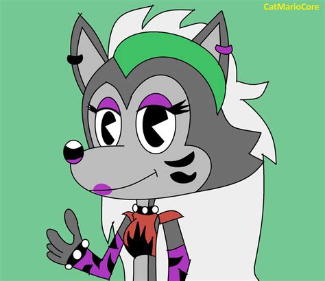 Rq Roxanne Wolf In Fazbear And Friends Style By Catmariocore On Deviantart