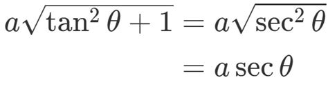 Integration with trigonometric substitution | StudyPug