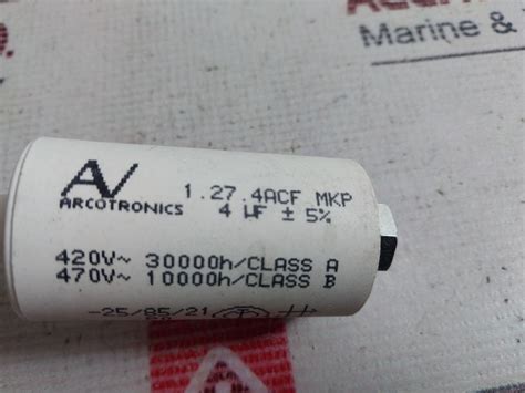 Arcotronics 1 27 4acf Mkp Capacitor Aeliya Marine