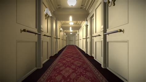 Titanic First Class Corridor - 3D model by paulelderdesign [15e6c5c ...