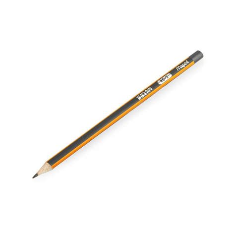 Maped Black Peps Triangular Graphite Pencils HB