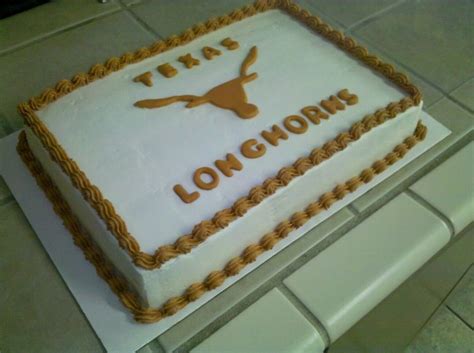 Texas Longhorn Cake