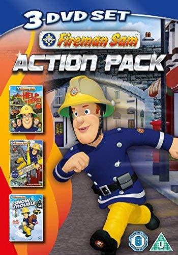 Fireman Sam Action Pack DVD Amazon Co Uk DVD Blu Ray