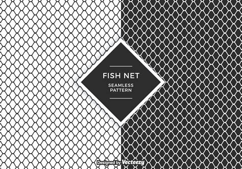 Fish Net Vector Pattern 134964 Vector Art at Vecteezy