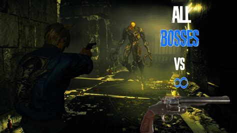 Infinite Broken Butterfly Vs All Bosses Resident Evil 4 Remake YouTube