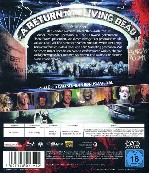 More Brains A Return To The Living Dead Blu Ray