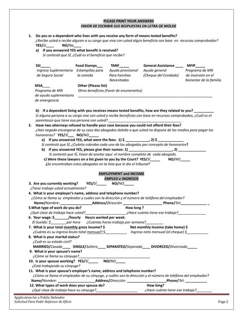 Minnesota Application For A Public Defender Fill Out Sign Online And