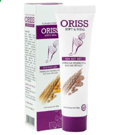 Oriss Heel Cracking Cream (Type 30g) | Shopee Malaysia
