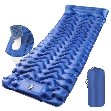 Camping Sleeping Pad 79 × 28 Ultralight Camping Mat With Built In