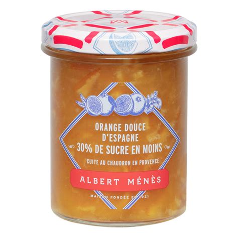 Marmelade D Orange Douce Ecorces Fines Marmelades ALBERT MENES