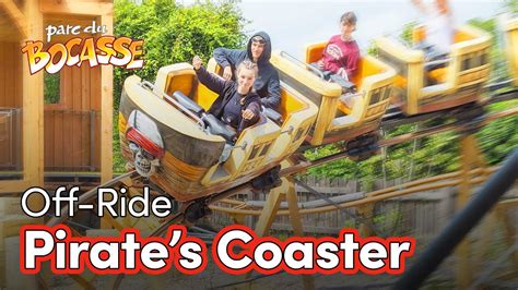 Pirates Coaster Parc Du Bocasse Off Ride Footage 2023 4k 60fps No Copyright Youtube