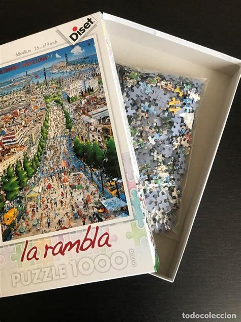 Barcelona La Rambla Diset Piezas Mon Comprar Puzzles