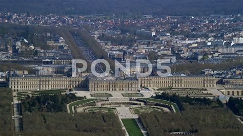 Aerial View Of The Palace And Gardens Versailles | Fasci Garden