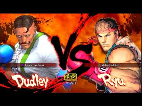 SSFIV AE 2012 Dudley Vs Ryu YouTube