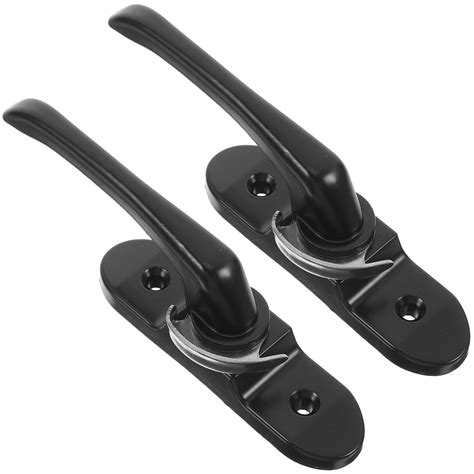 Raindrops 2pcs Zinc Alloy Sash Lock Sliding Window Lock Crescent Design