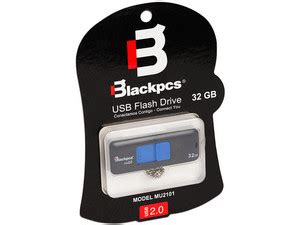 Unidad Flash USB 2 0 Blackpcs MU2101 De 32 GB Color Azul Pcel