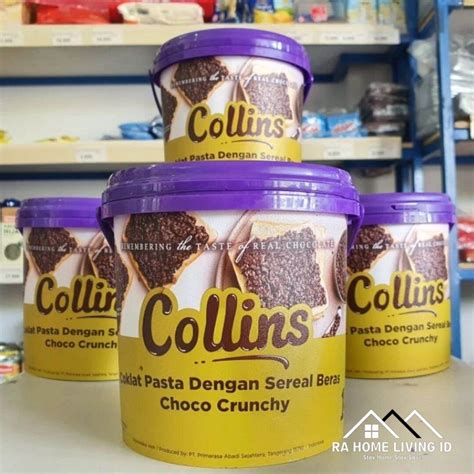 EXPIRED 2025 COLLINS CHOCO CRUNCY 1 KG DAN 350GR PROMO SPESIAL GRATIS