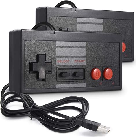 Miadore 2 Pack Classic USB Controller For NES Gaming Wired PC USB NES