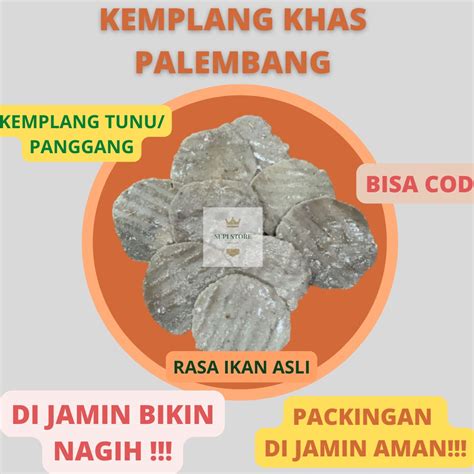 Jual Kerupuk Kemplang Panggang Asli Palembang Makanan Khas Palembang