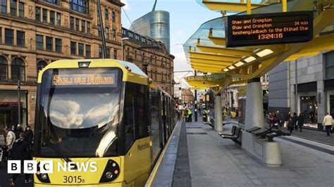 Metrolink Tram Driver Sacked For Speeding On Oldham Line Bbc News