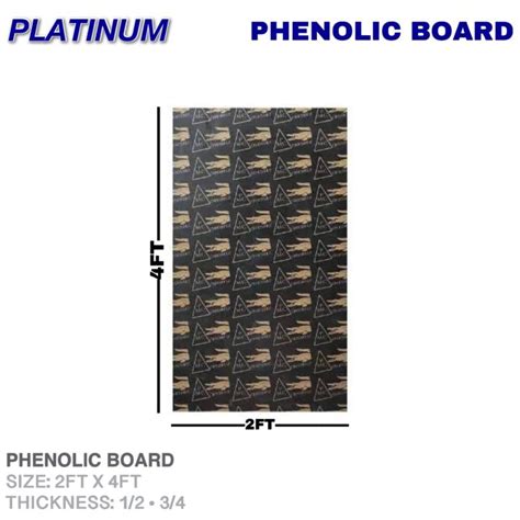 2FT X 4FT Phenolic Board Panel 1 2 3 4 Sold Per 2 Feet X 4 Feet