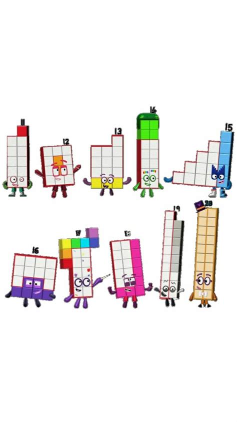 Numberblocks 1 20 Arifmetix Style By Alexiscurry On Deviantart | Images ...