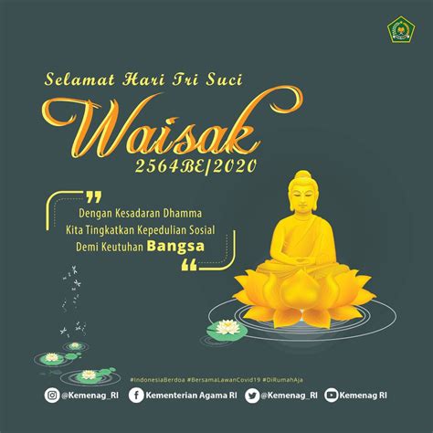 Gambar Ucapan Selamat Waisak