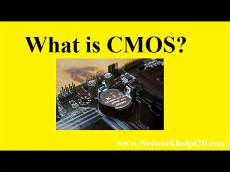 What Is Cmos Computer Cmos Battery Explained Network Help Youtube