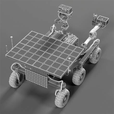 Mars Exploration Science Rover 3D Model $69 - .max - Free3D