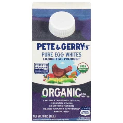 Pete And Gerry S Pure Liquid Egg Whites Oz Kroger