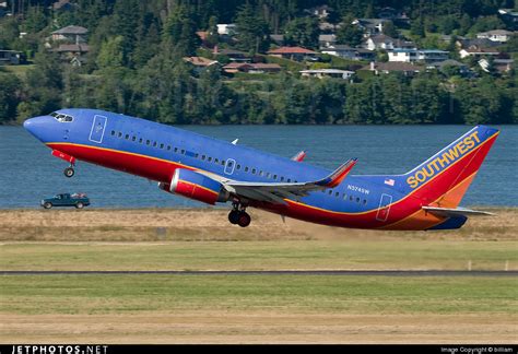 N Sw Boeing H Southwest Airlines Billiam Jetphotos