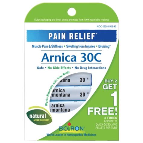 Boiron Arnica 30c Pellets Value Pack Reviews 2020