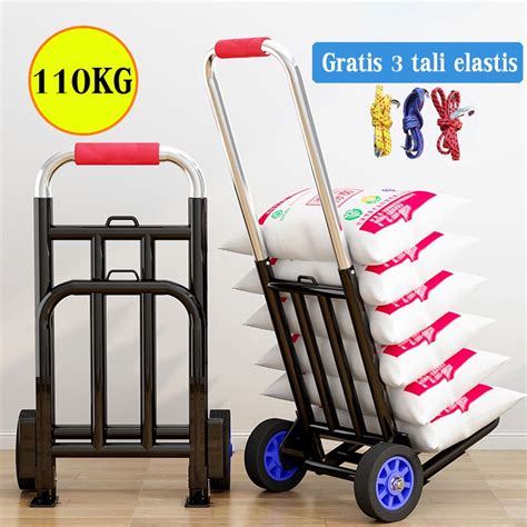 Jual Reaim Troli Trolley Troly Lipat Serbaguna Trolley Besi Lipat Troli Galon Troli