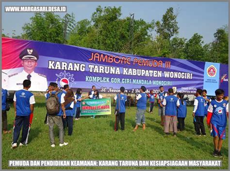 Pemuda Dan Pendidikan Keamanan Karang Taruna Dan Kesiapsiagaan