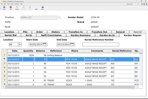 Inventory Management Software For Furniture Retailers | Storis with ...