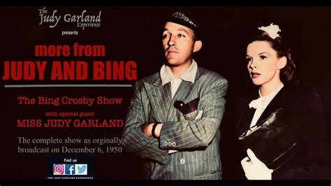 JUDY GARLAND The BING CROSBY Show Dec 6 1950 Judy Stuns The Crowd