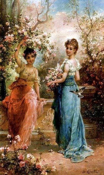 Hans Zatzka 1859 1949 Romantic Art Art Painting Victorian Paintings