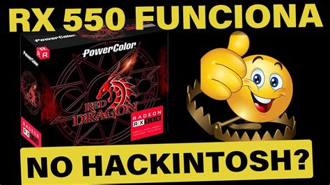 RX 550 FUNCIONA NO HACKINTOSH NÃO COMPRE ANTES DE VER ESSE VÍDEO