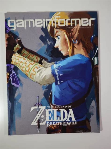 Game Informer Magazine The Legend Of Zelda Breath Of The Wild March 2017 £553 Picclick Uk