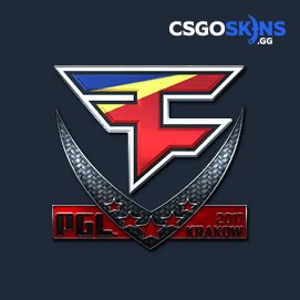 Sticker Faze Clan Foil Krakow Csgoskins Gg