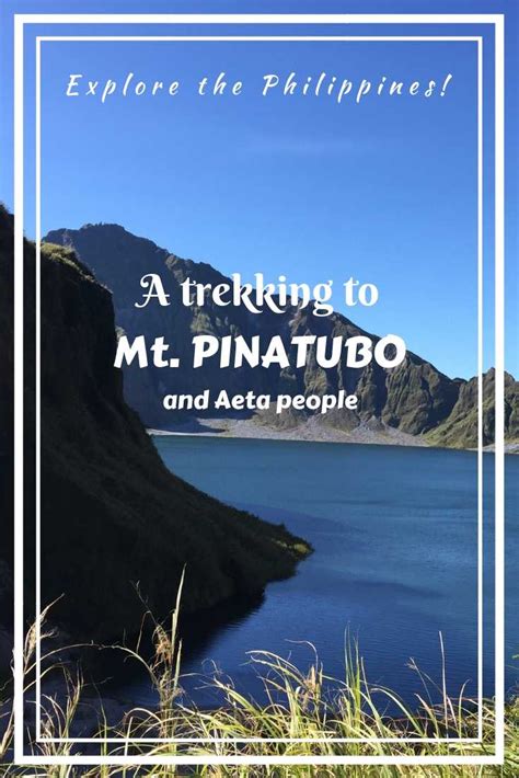 A trekking to Mount Pinatubo and Aeta people, Philippines