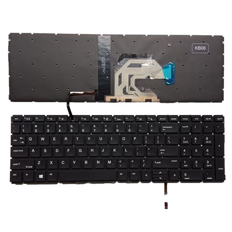 Para HP ProBook 450 G6 455 G6 455R G6 HSN Q25C Q22C Q17C Q16C Teclado