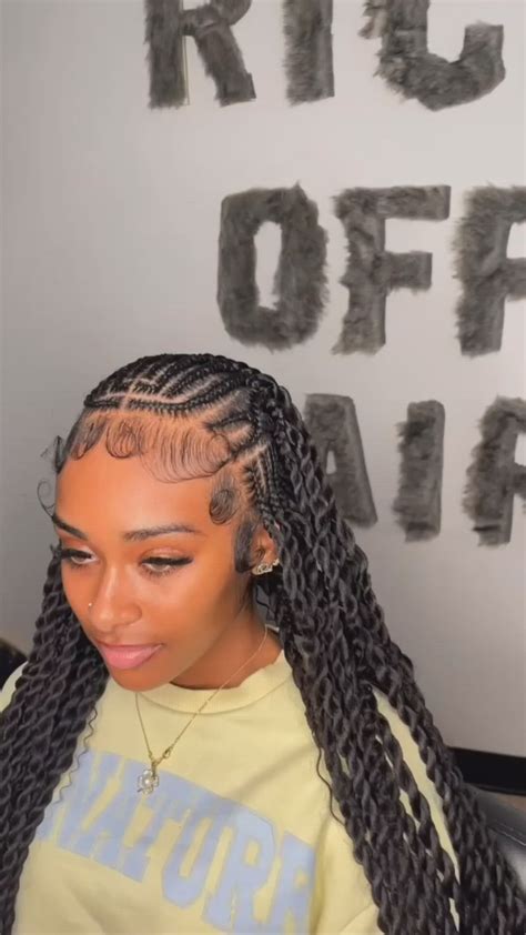 Boho Senegalese Twists Hair Styles Braided Hairstyles For Black