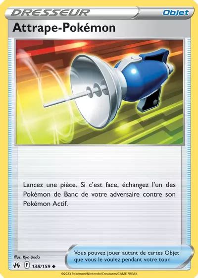 CRZ 138 159 Attrape Pokémon PkmCards fr