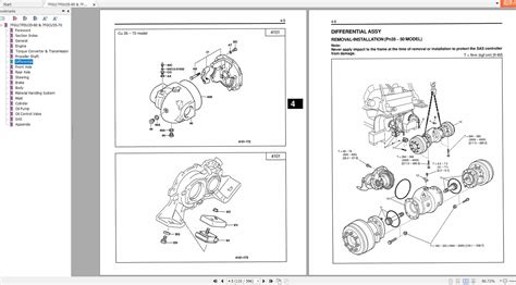 Toyota Forklift Fgu Fdu Fgcu Service Manual