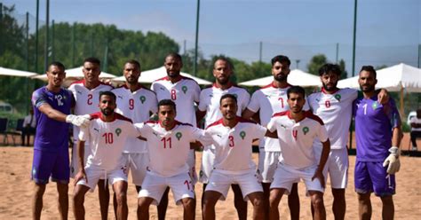 CAN de beach soccer la liste finale de léquipe nationale dévoilée