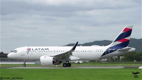 Decolagem Em Joinville Airbus A320 Neo Latam Pr Xbp 27122023 Youtube