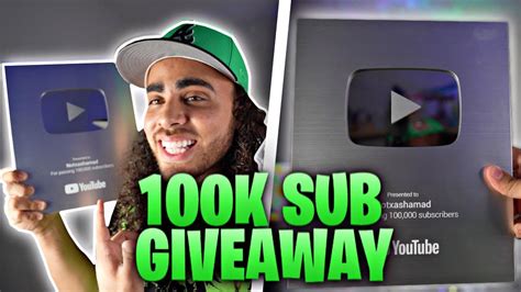 K Sub Giveaway Youtube Plaque Unboxing Youtube