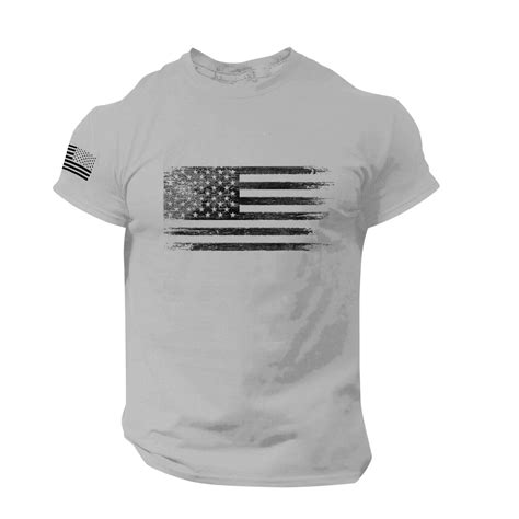 Linfrsh Patriotic Buttin Down Shirts For Men Tee Shirt Independence Day 4th Of July Usa Graphic