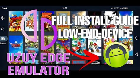 Uzuy Edge Emulator Full Setup Guide Low End Device Youtube